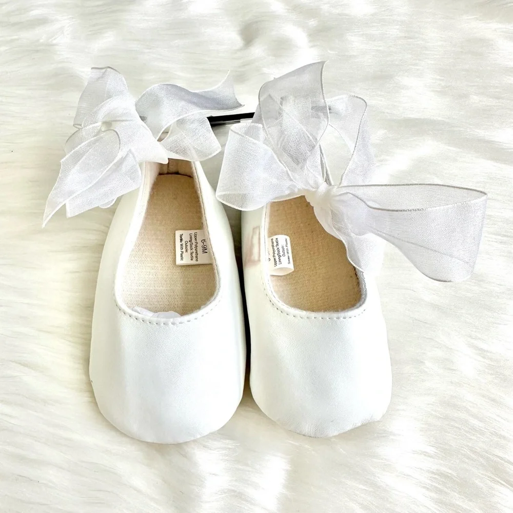 PAINTABLE RIBBON SHOES